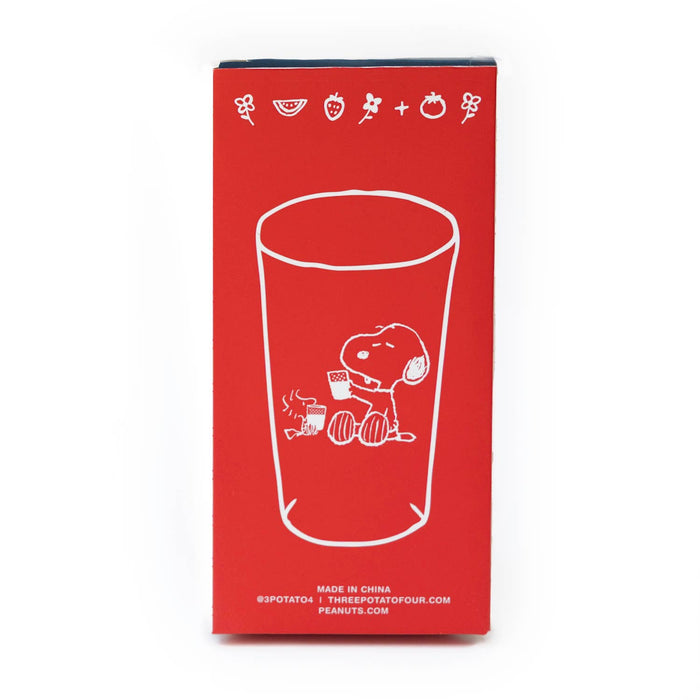 3P4 x Peanuts® - Snoopy "Cheers!" Pebbled Cup