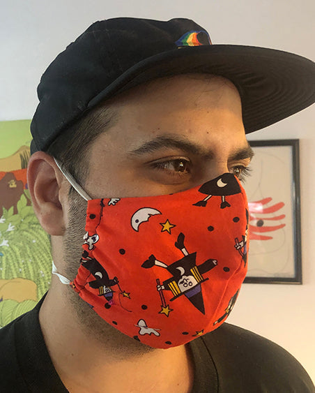 Adult Face Mask by Lillian Banderas