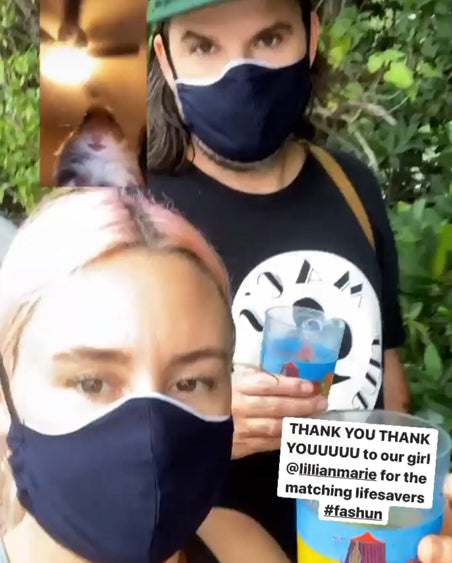 Adult Face Mask by Lillian Banderas