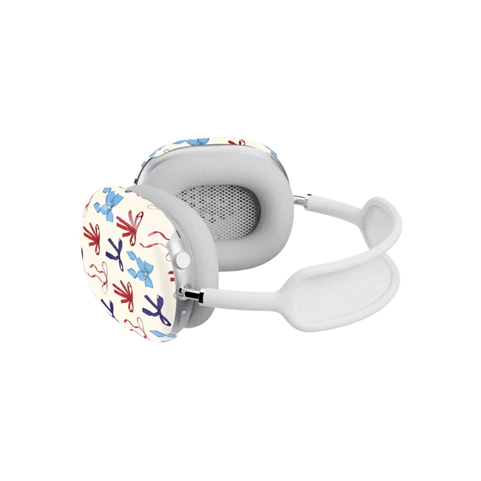 American Girlie | Red White & Blue Bows AirPods Max Case
