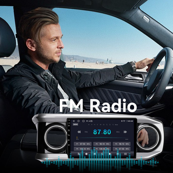 Android 13 Car Stereo Compatible with Toyota Tacoma 2016-2021