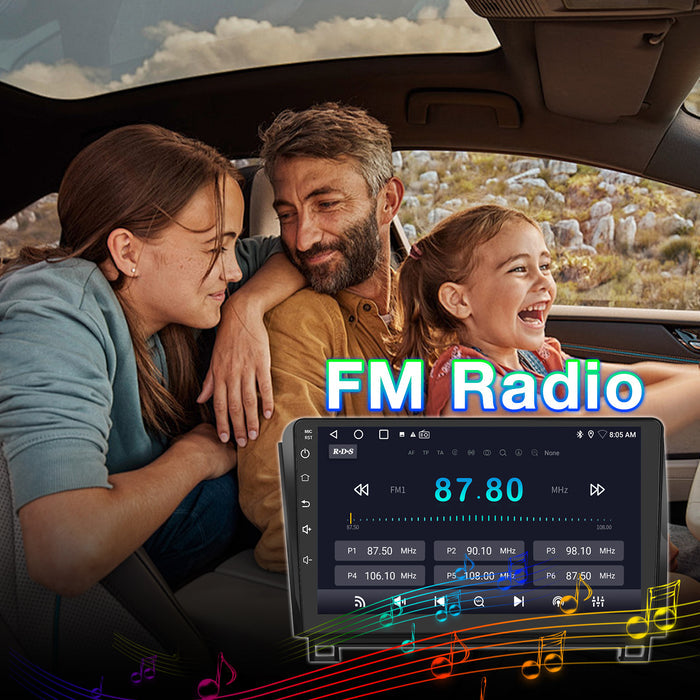 Android 13 Car Stereo Radio Compatible with Toyota Tundra 2007-2013 Toyota Sequoia 2008-2018 radio