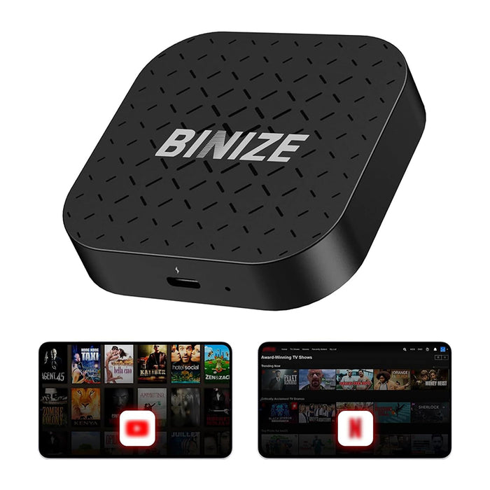 Android Car Play Box for Car with OEM Wired CarPlay/Android Auto