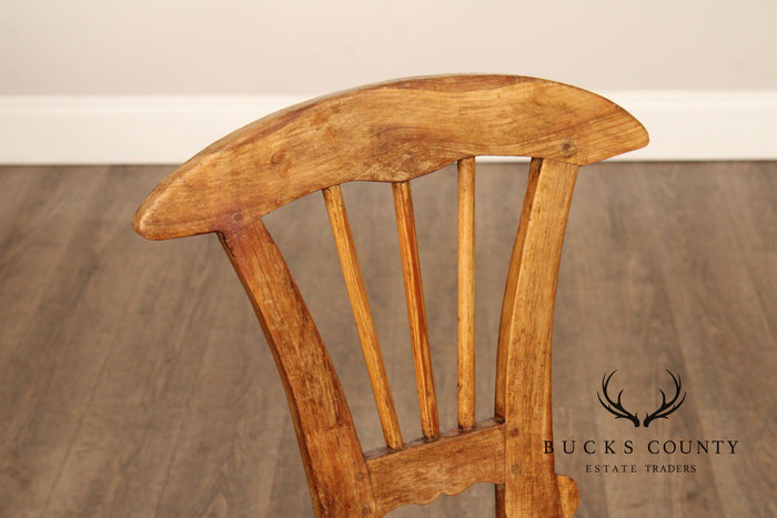 Antique Rustic European Windsor Chair