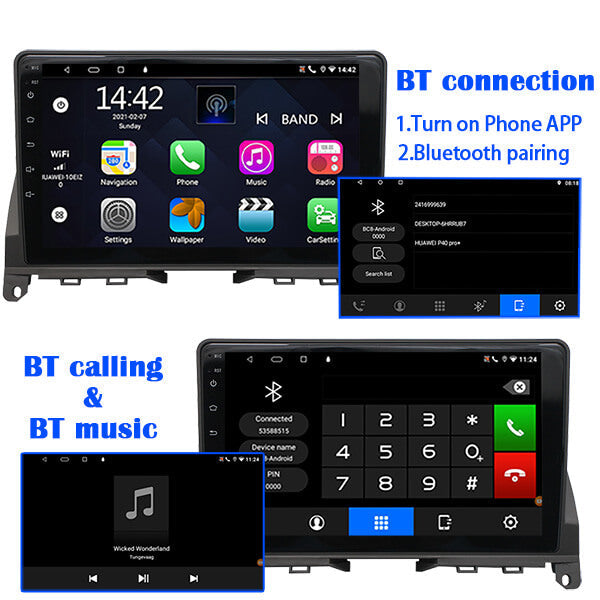 Binize 9 Inch 2 Din Advanced Car Stereo for Mercedes W204 Benz