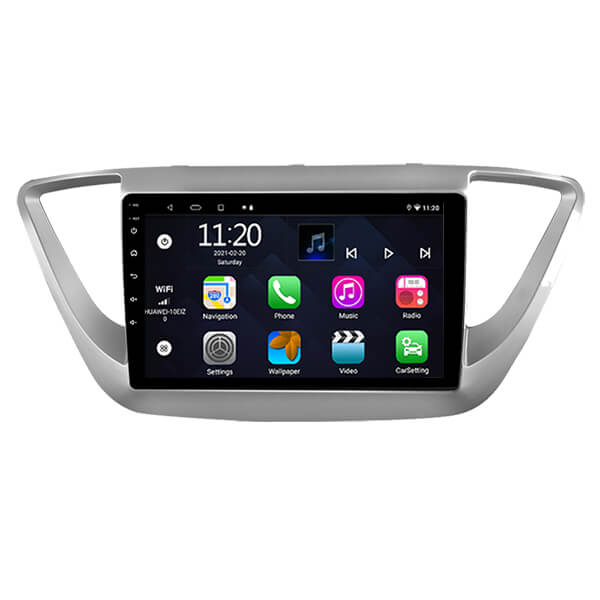 Binize 9 inch Hyundai Apple CarPlay radio for Solaris 2017-2018