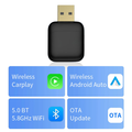 Binize Wireless CarPlay/Android Auto Adapter for Vehicle with  Factory Wired CarPlay/Android Auto