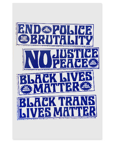 BLM Riso Print