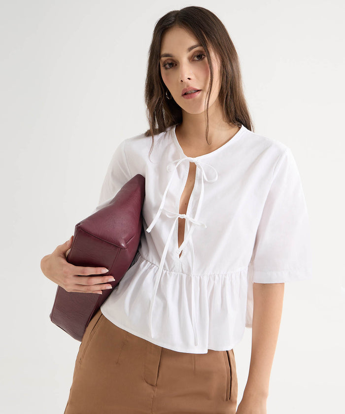 BLUSA MANGA CORTA 28124043