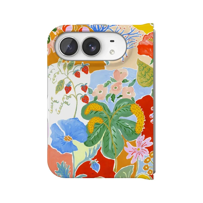 Botanical Blooms | Floral Patchwork Case iPhone Case get.casely Classic + MagSafe® iPhone Duo