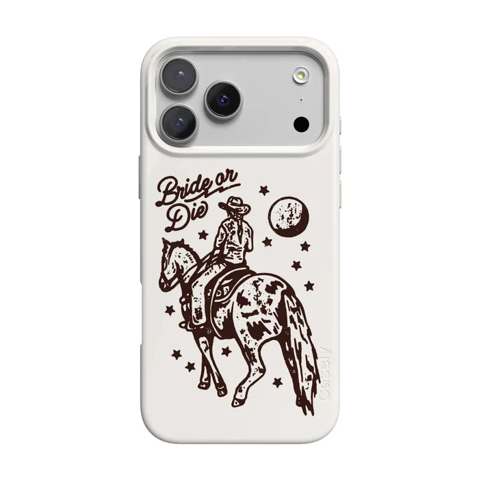 Bride or Die | Rodeo Bachelorette Case Phone Case get.casely Classic + MagSafe® iPhone 18 Pro