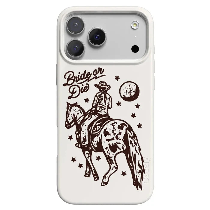 Bride or Die | Rodeo Bachelorette Case Phone Case get.casely Classic + MagSafe® iPhone 18 Pro Max