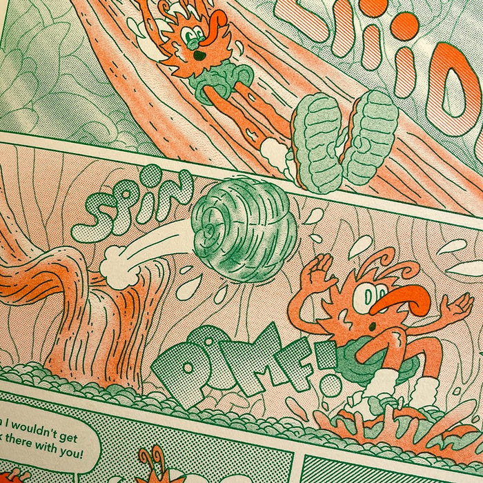Bugggs (risograph comic) Ian Mackay
