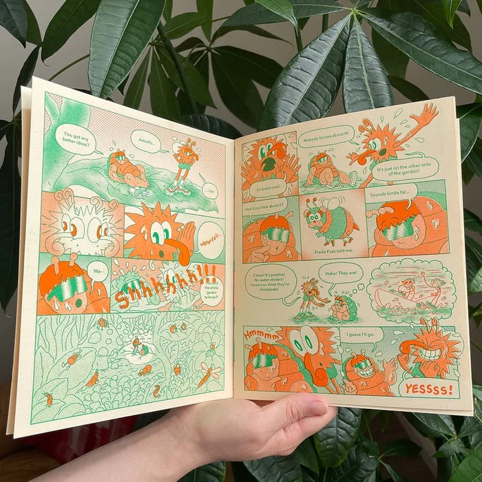 Bugggs (risograph comic) Ian Mackay