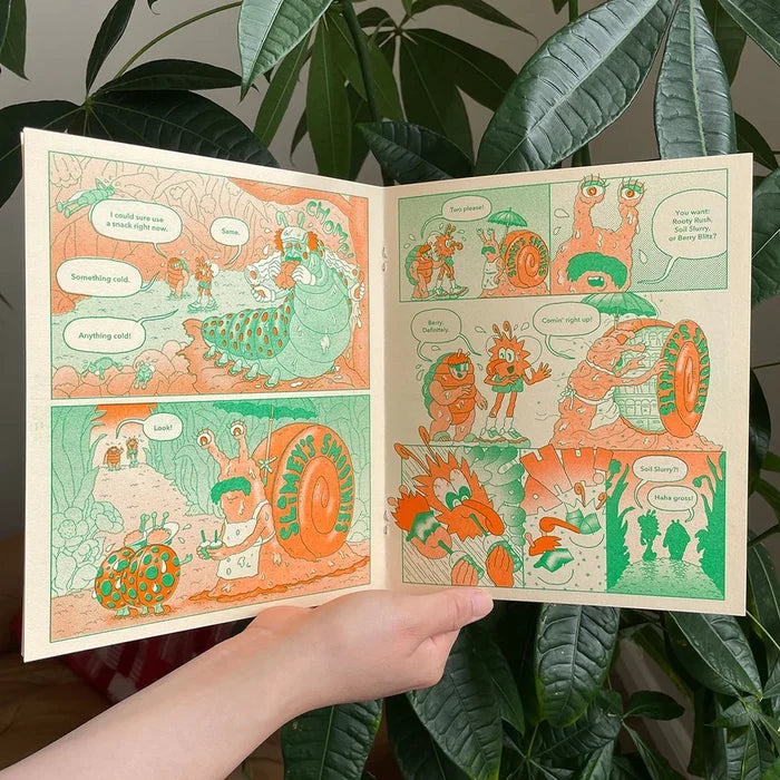 Bugggs (risograph comic) Ian Mackay
