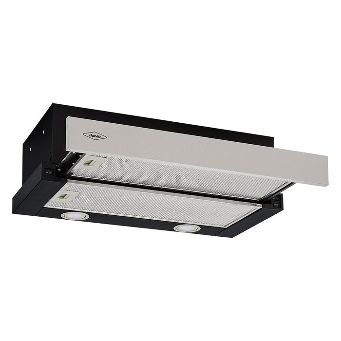 Campana Retractil Inox 60 Cm 3 Velocidades