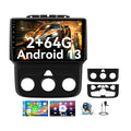 Car Radio Stereo for Dodge Ram 1500/2500/3500 2013-2018 Upgrade with Wireless Carplay&Android Auto, GPS/SWC/AHD Backup Camera/ FM WiFi Bluetooth, for Manual & Auto AC
