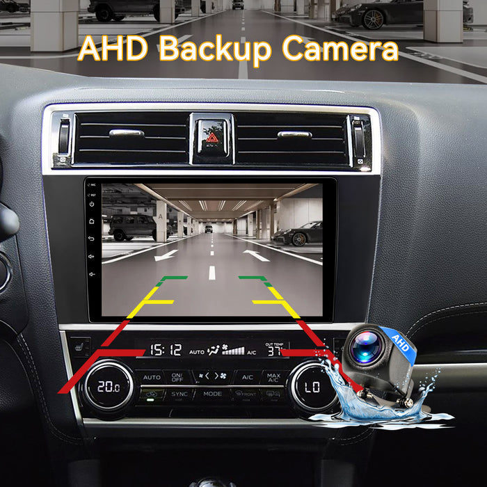 Car Stereo for Subaru Outback Legacy 2015-2018 Upgrade Wireless CarPlay & Android Auto AHD Backup Camera GPS SWC FM WiFi Bluetooth