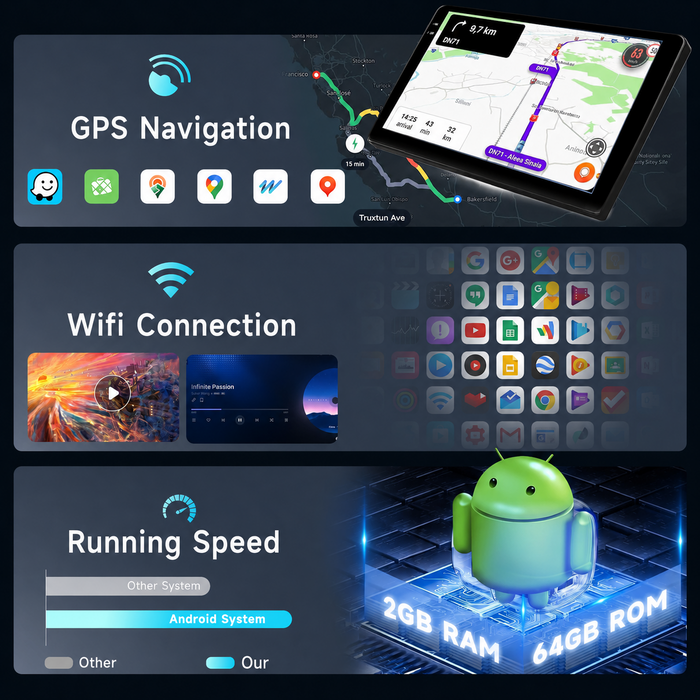 Car Stereo for Toyota Prius XW50 2015-2020 with Touchscreen Wireless CarPlay &Android Auto, GPS,Bluetooth, WiFi
