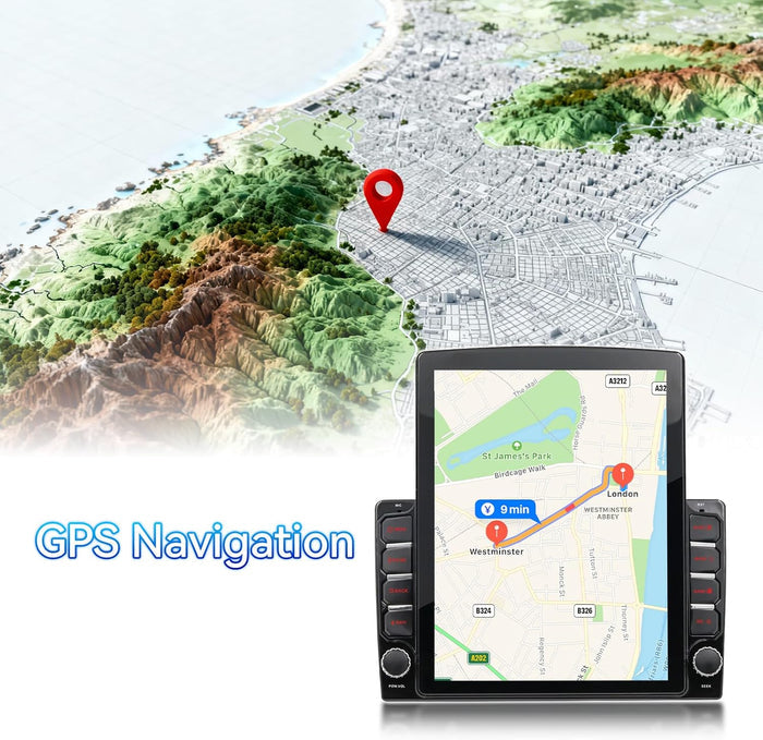 Car Stereo for Toyota Tundra 2014-2021 Wireless CarPlay & Android Auto Bluetooth GPS Navigation FM Radio Backup Camera