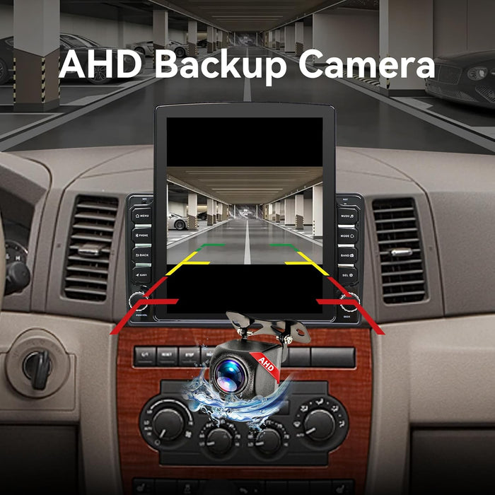 Car Stereo Radio for Dodge Ram 1500 2500 3500 2006 2007 2008 Wireless CarPlay & Android Auto AHD Backup Camera Upgrade GPS WiFi SWC FM Bluetooth