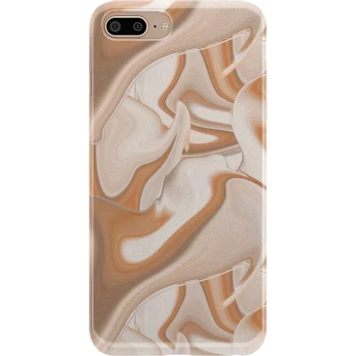Caramel Delight | Marble Swirl Case iPhone Case get.casely Classic iPhone 6/7/8 Plus