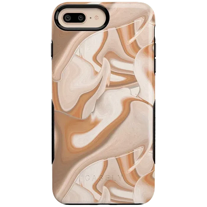 Caramel Delight | Marble Swirl Case iPhone Case get.casely Bold iPhone 6/7/8 Plus