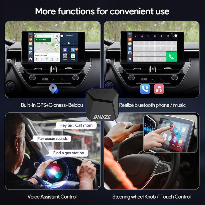 CarPlay Ai Box Android 13 for Car with Wired CarPlay/Android Auto