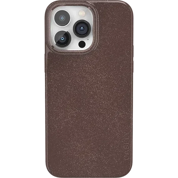Cedar Trail | Brown Enchanted Shimmer Case iPhone Case get.casely Classic + MagSafe® iPhone 14 Pro Max