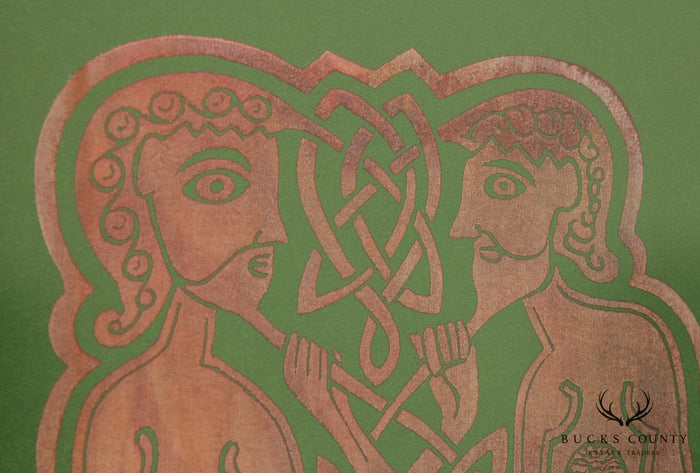 Celtic Letter Handprint by Steven Doyle