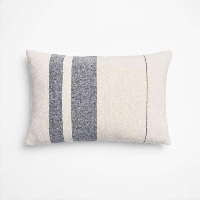 Charlie Colorblock 22"x15" Deep Indigo T.