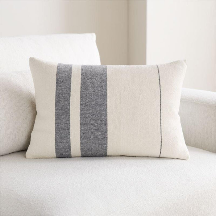 Charlie Colorblock 22"x15" Deep Indigo T.