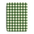 Checked Twice | Green Plaid Kindle Case | Casely