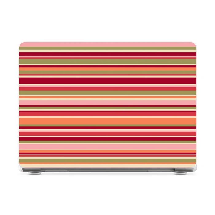 Citrus Stripes | Poolside Print Laptop Shell - 14" MacBook Pro