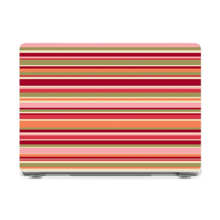 Citrus Stripes | Poolside Print Laptop Shell