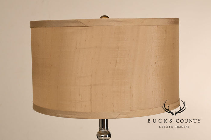 Contemporary Mercury Glass Table Lamp