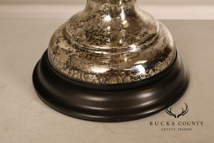 Contemporary Mercury Glass Table Lamp