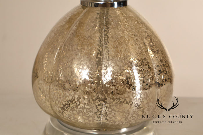 Contemporary Mercury Glass Table Lamp