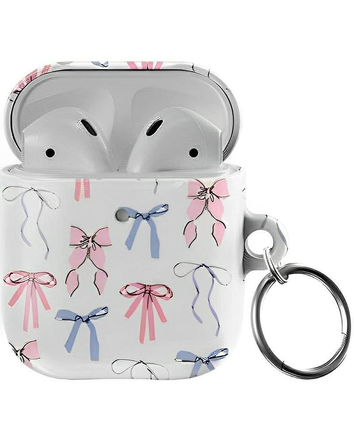Coquette Girlie | Pastel Bows AirPods Case AirPods Case Casetry AirPods Case