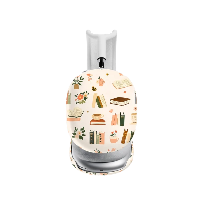 Cozy Fiction | Books & Blooms AirPods Max Case