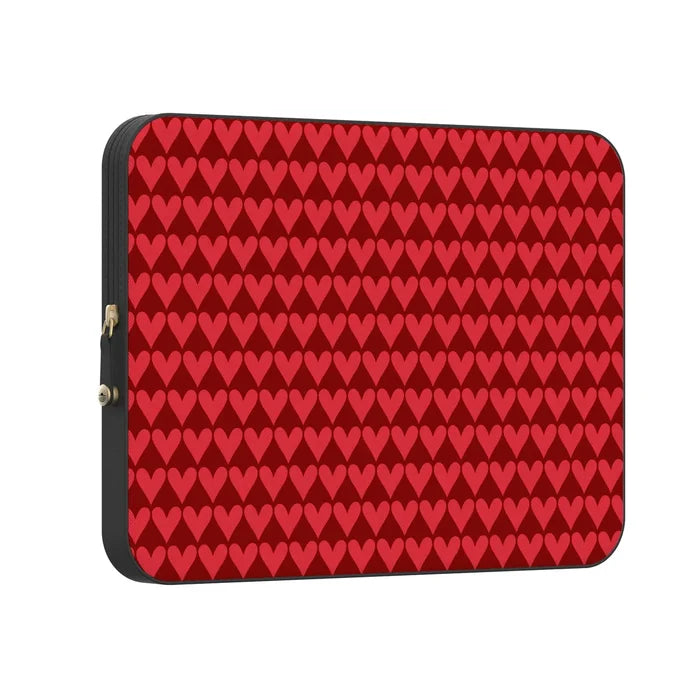 Crazy in Love | Red Hearts Laptop Case