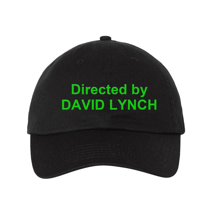 Directed By David Lynch - Black Embroidered Dad Hat