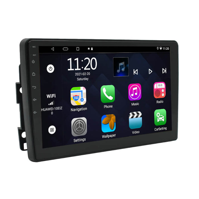 Double Din Android Car Stereo for GMC Enclave Hummer H2 with Wireless CarPlay
