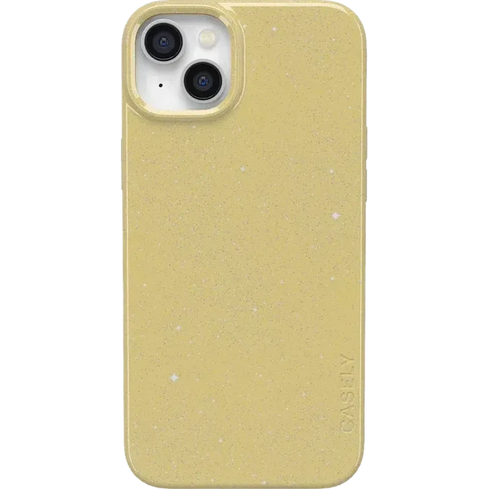 Early Riser | Yellow Pastel Shimmer Case iPhone Case get.casely Classic + MagSafe® iPhone 14 Plus