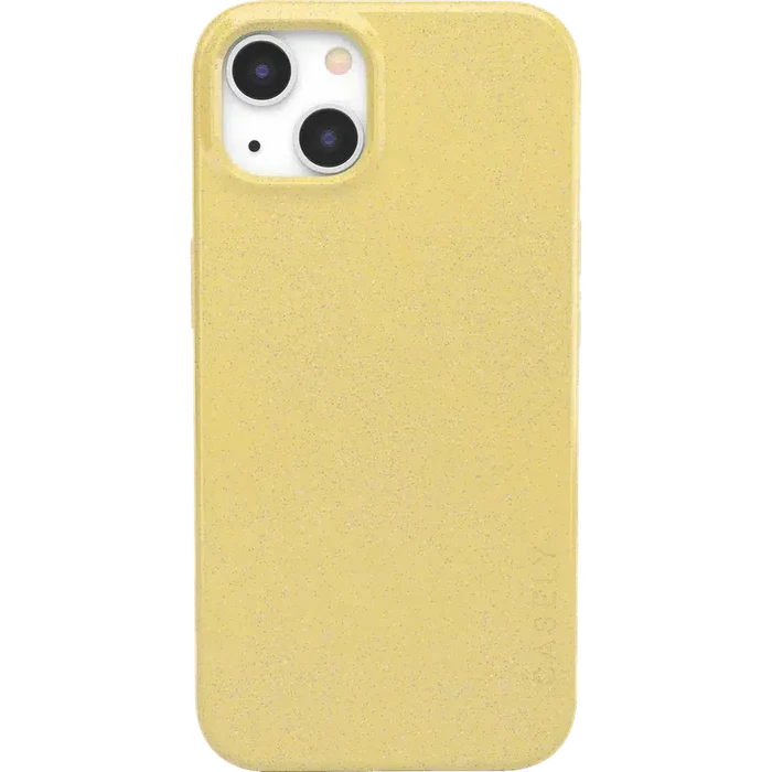 Early Riser | Yellow Pastel Shimmer Case iPhone Case get.casely Classic iPhone 13 Mini