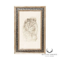 Edna Hibel Custom Framed Print, Young Couple