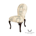 English Victorian Custom Upholstered Side Chair