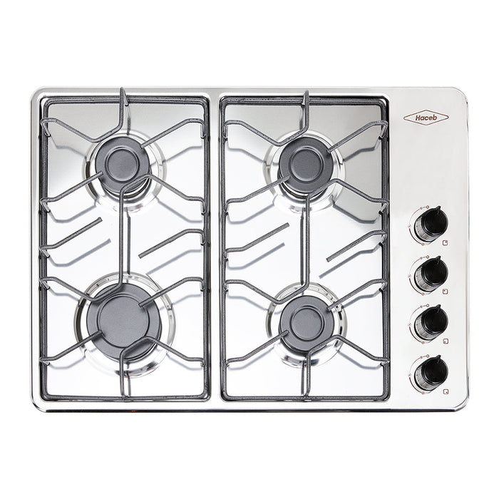 Estufa de Empotrar Haceb Inox 60x43 Alambrón a Gas Propano