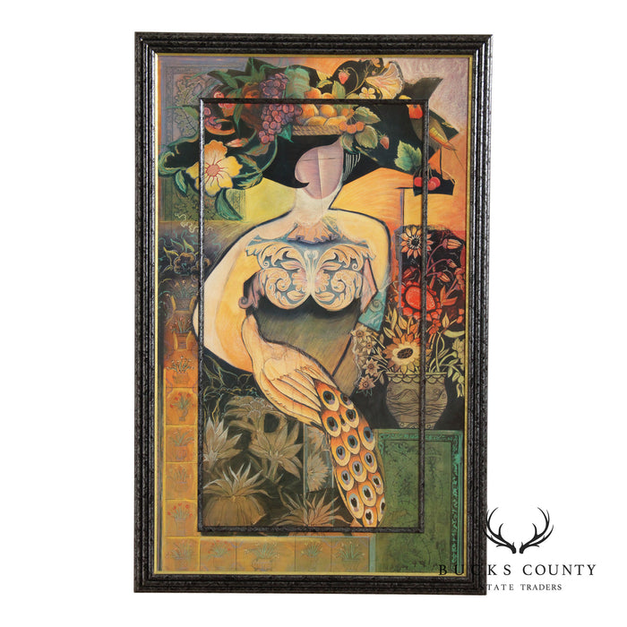 Expressionist Style Large Framed Print