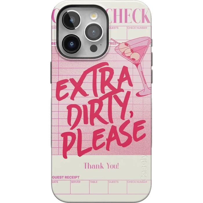 Extra Dirty Please | Fun on Weekdays Case iPhone Case get.casely Bold + MagSafe® iPhone 15 Pro Max